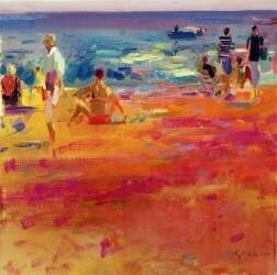 Scene de Plage (Peter Graham) - Muzeo.com