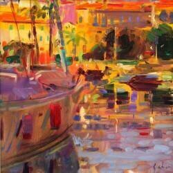 Southern French Port (Peter Graham) - Muzeo.com