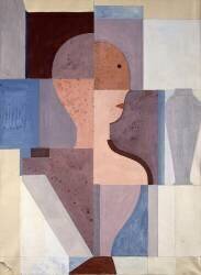 Split Half Figure to the Right (Oskar Schlemmer) - Muzeo.com