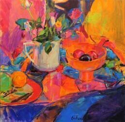 Still Life with Bloomingdale's Bowl (Peter Graham) - Muzeo.com