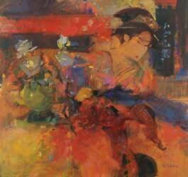 Summer Roses (Peter Graham) - Muzeo.com