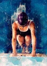 Swimmer Sport (Justyna Jaszke) - Muzeo.com