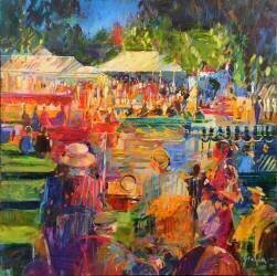 The Thames at Henley (Peter Graham) - Muzeo.com