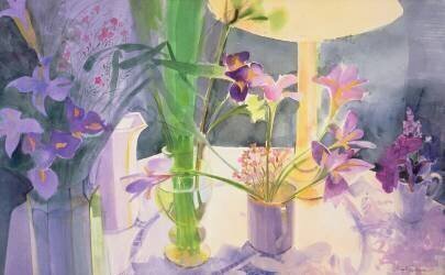Winter Iris (Claire Spencer) - Muzeo.com