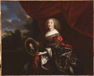 Anne-Marie-Louise d'Orléans (1627-1693), duchesse de Montpensier (Jean Nocret) - Muzeo.com