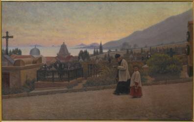Au cimetière d'Ajaccio (François Peraldi) - Muzeo.com