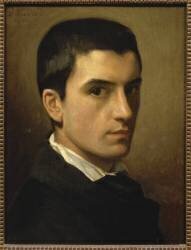 Autoportrait à l'âge de 17 ans (Léon Bonnat) - Muzeo.com