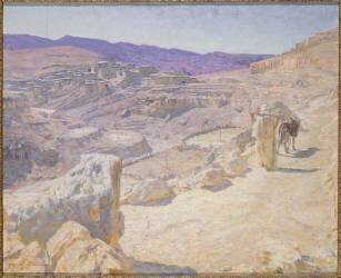 Bouzina, fin d'été (Algérie) (Henri Villain) - Muzeo.com