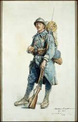 Chasseur à pied du 30e bataillon (Maurice Mahut) - Muzeo.com