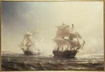 Combat de la frégate française 