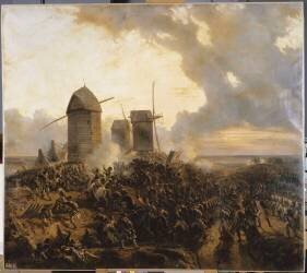Combat de Mouscron, le 29 avril 1794 (Charles Louis Mozin) - Muzeo.com