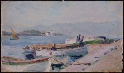 Débarcadère de Saint-Mandrier, rade de Toulon (Maurice Ramart) - Muzeo.com