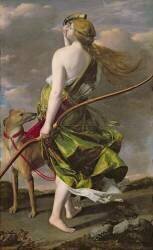 Diana the Hunter (Orazio Gentileschi) - Muzeo.com