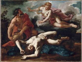 Diane auprès du corps d'Orion (Daniel Seiter) - Muzeo.com