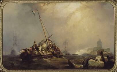 Episode d'une guerre anglo-hollandaise (Eugène Lepoittevin) - Muzeo.com