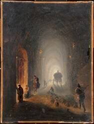 Intérieur de la grotte du Pausilippe (Giuseppe Visone) - Muzeo.com