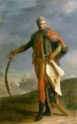 Jean Lannes, duc de Montebello, maréchal de France (1769-1809) en uniforme de colonel des Hussards (Wurtz-Pées (familles)) - Muzeo.com