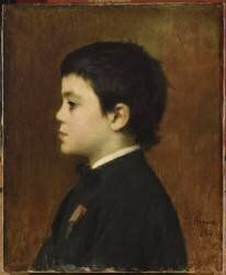 Joseph Tournais, fils du sculpteur (Jean-Jacques Henner) - Muzeo.com
