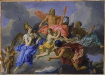 Jupiter commande à Mercure d'aller délivrer Io (François Verdier) - Muzeo.com