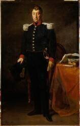 La Fayette en uniforme de général en chef des Gardes Nationales de France (1757-1834) (Henry Scheffer) - Muzeo.com