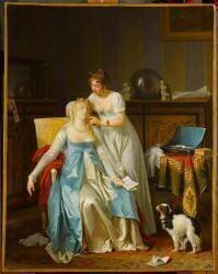 La Mauvaise nouvelle (Marguerite Gérard) - Muzeo.com