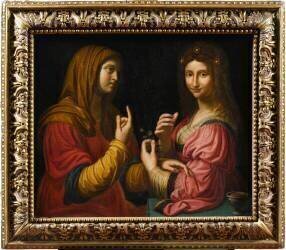 La modestie et la vanité (Bernardino Luini) - Muzeo.com