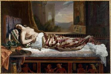 La Mort de Cléopâtre (Germann-August von Bohn) - Muzeo.com