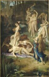 La mort d'Orphée (Emile Levy) - Muzeo.com