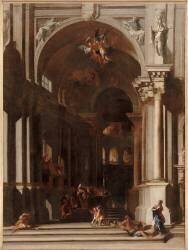 La Présentation de Jésus au Temple (Andrea Pozzo) - Muzeo.com