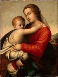 La Vierge et l'Enfant Jésus (Fra Bartolomeo (d'après)) - Muzeo.com