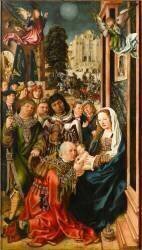 L'Adoration des Mages (Ulrich Apt l'Ancien) - Muzeo.com