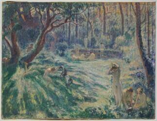 Le bain des nymphes (Henri Lebasque) - Muzeo.com