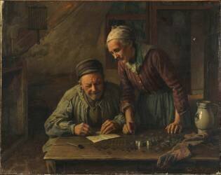 Le bas de laine (Daniel Ridgway) - Muzeo.com