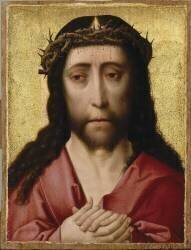 Le Christ de douleur (Dirk Bouts) - Muzeo.com