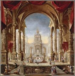 Le festin d'Esther (Francisco Guttierrez Cabello) - Muzeo.com