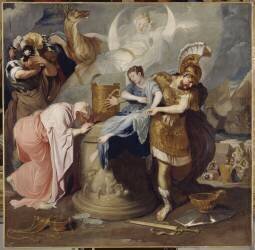 Le Sacrifice d'Iphigénie (Bertholet Flémal) - Muzeo.com