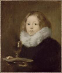 L'Enfant au verre (Elisabeth Carrière) (Eugène Carrière) - Muzeo.com