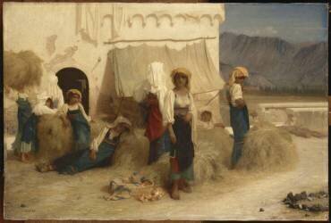 Les Fienaroles de San Germano (Ernest Hébert) - Muzeo.com