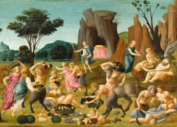 Les Noces de Thetis et de Pelée (Bartolomeo di Giovanni) - Muzeo.com