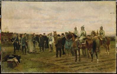 Les otages - Souvenir de la Campagne 1870-71 (Edouard Detaille) - Muzeo.com
