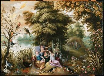 Les Quatre éléments (Hendrik van Balen) - Muzeo.com