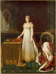 L'Impératrice Marie-Louise représentée Régente de l'Empire (1791-1847) (Robert Lefèvre) - Muzeo.com