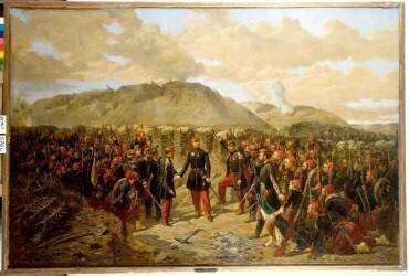 Mac-Mahon et le Ier zouaves à Malakoff, le 8 septembre 1855 (Antoine Alphonse Aillaud) - Muzeo.com