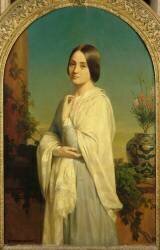 Madame Edouard Dubufe, née Juliette Zimmermann (1819-1855), sculpteur (Edouard-Louis Dubufe) - Muzeo.com