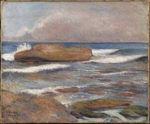 Marine ou Le Rocher de l'oeuf à Alger (Frédéric Samuel Cordey) - Muzeo.com