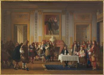 Molière reçu par Louis XIV (Jean Hégesippe Vetter) - Muzeo.com