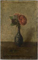 Nature morte au vase de fleurs (Henri Joseph Harpignies) - Muzeo.com