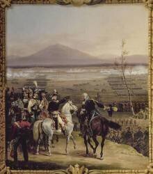 Passage du Tagliamento en face de Valvasone, dirigé par le général Napoléon Bonaparte, 16 mars 1797 (Hippolyte Lecomte) - Muzeo.com