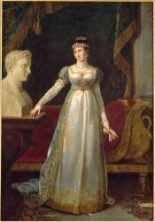 Pauline Bonaparte, princesse Borghèse, duchesse de Guastalla (1780-1825) (Robert Lefèvre) - Muzeo.com