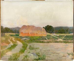 Paysage à la meule (Emile René Ménard) - Muzeo.com